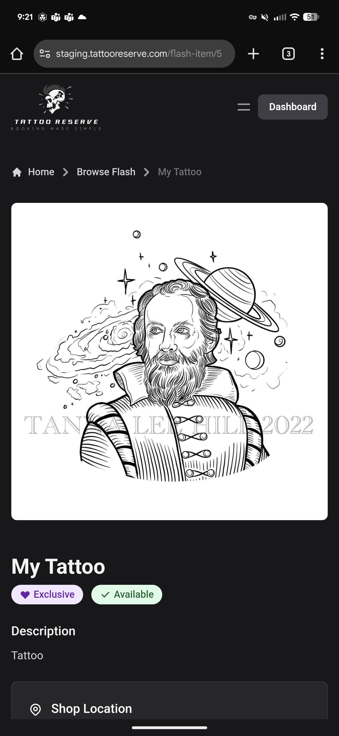 Flash Item Detail - Top