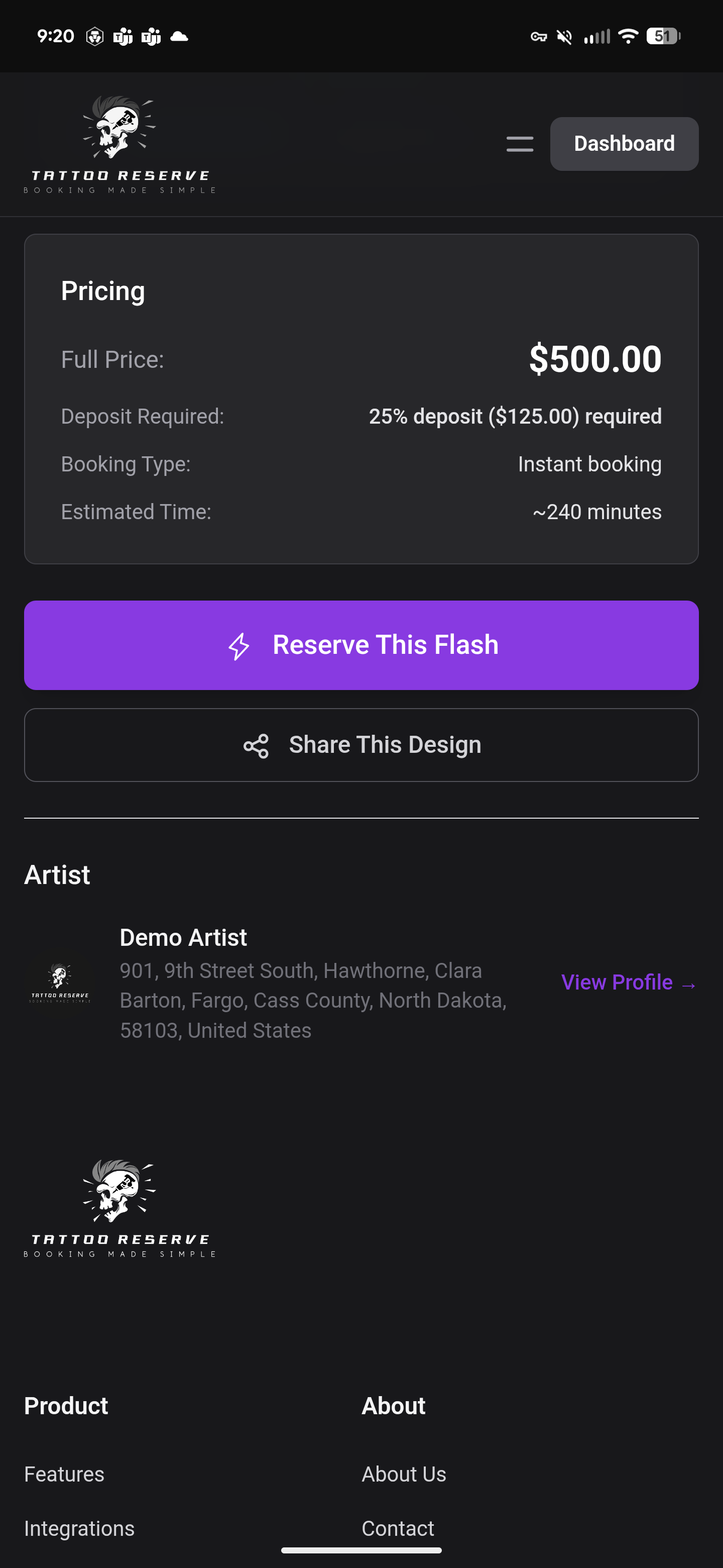 Flash Item Detail - Bottom